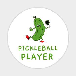 DILL Pickle Pickleball Player Magnet